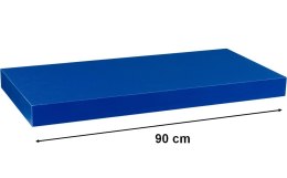Półka ścienna STILISTA Volato niebieska, 90 cm