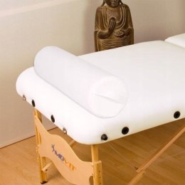 Zagłówek poduszka do masażu biały wałeczek 68 cm