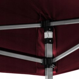 Namiot ogrodowy 3 x 6 m INSTENT - system nożycowy - kolor bordowy