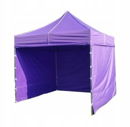 Namiot ogrodowy PROFI STEEL 3 x 3 - fioletowy
