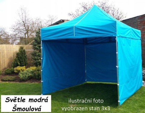 Namiot ogrodowy PROFI STEEL 3 x 4,5 - jasnoniebieski