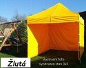 Namiot ogrodowy PROFI STEEL 3 x 4,5 - żółty