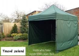 Ogrodowy namiot PROFI STEEL 3 x 6 - ciemny zielony
