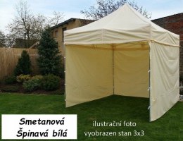 Ogrodowy namiot PROFI STEEL 3 x 6 - kremowy