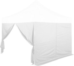 Zestaw 2 ścian bocznych do namiotów INSTENT 3 x 3 m - kolor biały