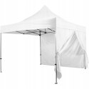 Zestaw 2 ścian bocznych do namiotów INSTENT 3 x 3 m - kolor biały