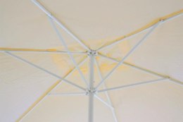 Ogrodowy parasol - prostokątny 2x3 m - champagne