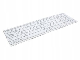 Klawiatura laptopa do Sony Vaio SVE15 numeryczna - biała