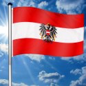 Maszt wraz z flagą: Austria - 650 cm