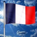 Maszt wraz z flagą: Francji - 650 cm