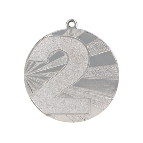 Medal Stalowy Srebrny Drugie Miejsce