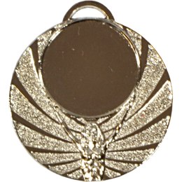 Medal 45mm srebrny ogólny z miejscem na emblemat 25 mm MD13045/S