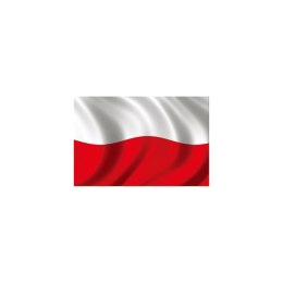 Naklejka Magnetyczna 30X20Cm Polska Flag