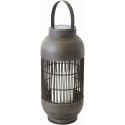 Lampa Solarna Kolumna Rattan Saska Garden 43Cm