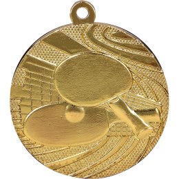 Medal 40mm złoty tenis stołowy MMC1840/G