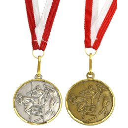 Medal Promo 40Mm Lekkoatletyka Srebrny 268636