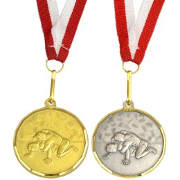 Medal Promo 40Mm Zapasy Srebrny 268681