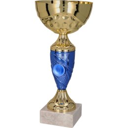 Puchar Metalowy Złoto-Niebieski T-M 9058H