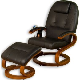 Ekskluzywny fotel z masażem Stilista czarny