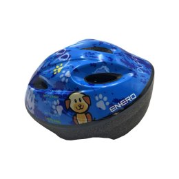 Kask Rowerowy Dziecięcy Regulowany Enero Puppy R.L (51-53Cm)