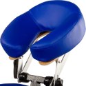 Fotel masujący Movit składany niebieski 8,5 kg