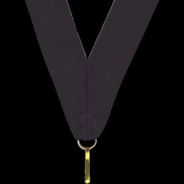 Wstążka do medali szeroka 22 mm biało-czarna