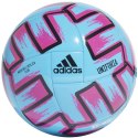 PIŁKA NOŻNA ADIDAS UNIFORIA EURO 2020 CLUB FH7355 R.5 - NIEBIESKA