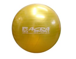 Piłka gimnastyczna 650 mm żółta