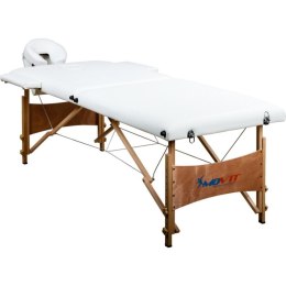 Przenośny stół do masażu białe Movit 184 x 70 cm