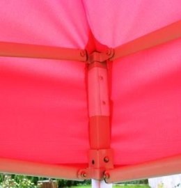 Namiot ogrodowy CLASSIC nożycowy 3 x 3 m - czerwony