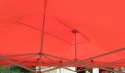 Namiot ogrodowy CLASSIC nożycowy 3 x 4,5 m - czerwony