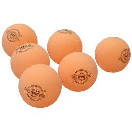 Piłeczka Tenis Stołowy Shield 6 Szt Pomarańczowa