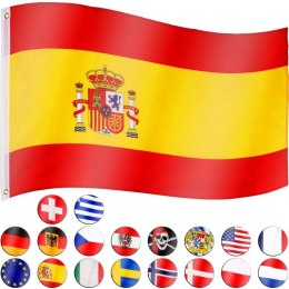 Flaga Hiszpanii - 120 cm x 80 cm