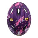 Kask rowerowy dziecięcy regulowany Enero Love Kitty r.L (51-53cm)