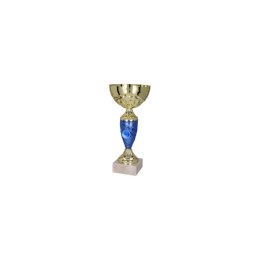 Puchar Metalowy Złoto-Niebieski T-M 9058G