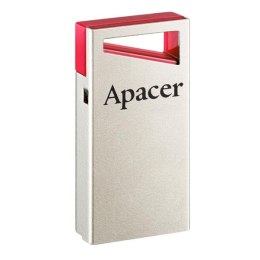 Apacer USB flash disk 2.0 32GB AH112 srebrny czerwony AP32GAH112R-1