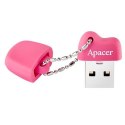 Apacer USB flash disk 2.0 32GB AH118 różowy AP32GAH118P-1 z osłoną