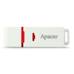 Apacer USB flash disk 2.0 64GB AH223 biały pomarańczowy AP64GAH223W-1 z osłoną