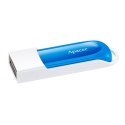 Apacer USB flash disk 2.0 64GB AH23A niebieski niebieska AP64GAH23AW-1 z wysuwanym złączem i oczkiem na brelok