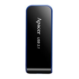 Apacer USB flash disk 3.1 32GB AH356 czarny AP32GAH356B-1 z wysuwanym złączem