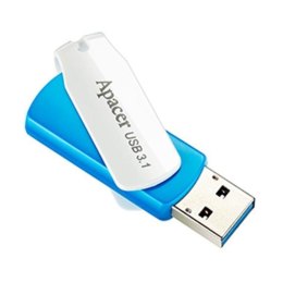 Apacer USB flash disk 3.1 64GB AH357 niebieski AP64GAH357U-1 z obrotową osłoną