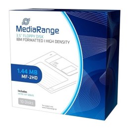 Dyskietka Mediarange 3,5"/ 1.44 MB/ IBM, paper box, MR200, 10-pack