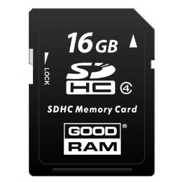 Goodram Secure Digital Card, 16GB, SDHC, S400-0160R11, Class 4