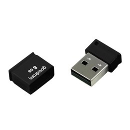 Goodram USB flash disk 2.0 8GB UPI2 czarny UPI2-0080K0R11 wsparcie OS Win 7