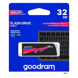Goodram USB flash disk 3.0 32GB UCL3 czarny UCL3-0320K0R11 wsparcie OS Win 7 nowe papierowe opakowanie