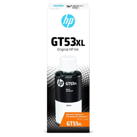 HP oryginalny ink bottle 1VV21AE GT53 black 6000s 135ml HP Deskjet GT 5810 5820 InkTank 115 116 315