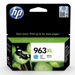 HP oryginalny ink  tusz 3JA27AE HP 963XL cyan 1600s 22.92ml high capacity HP Officejet Pro 9012 9014 9015 9016 9019P