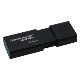 Kingston USB flash disk 3.0 64GB DataTraveler 100 Gen3 czarny DT100G364GB