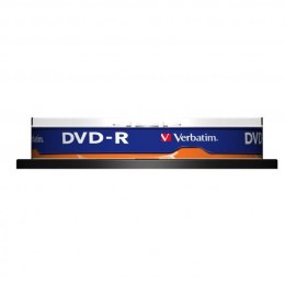 Verbatim DVD-R, 43523, DataLife PLUS, 10-pack, 4.7GB, 16x, 12cm, General, Advanced Azo+, cake box, Scratch Resistant, bez możliw