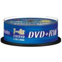 Verbatim DVD+RW, 43489, DataLife PLUS, 25-pack, 4.7GB, 4x, 12cm, General, Standard, cake box, Scratch Resistant, bez możliwości 